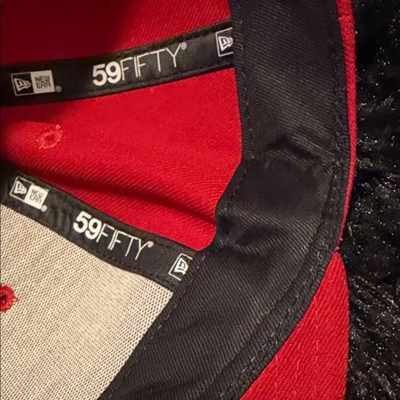 New Era Red Star Cowboys 7 3/8 Fitted 59FIFTY Cap - Picture 7 of 10